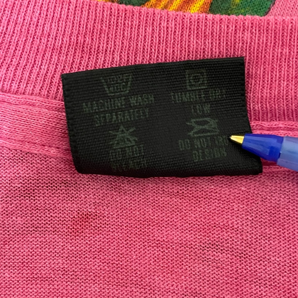 VINTAGE SUNDEK SURF CLASSIC ‘83 Womens Pink Sleeveless T-Shirt Size Small - Picture 7 of 9